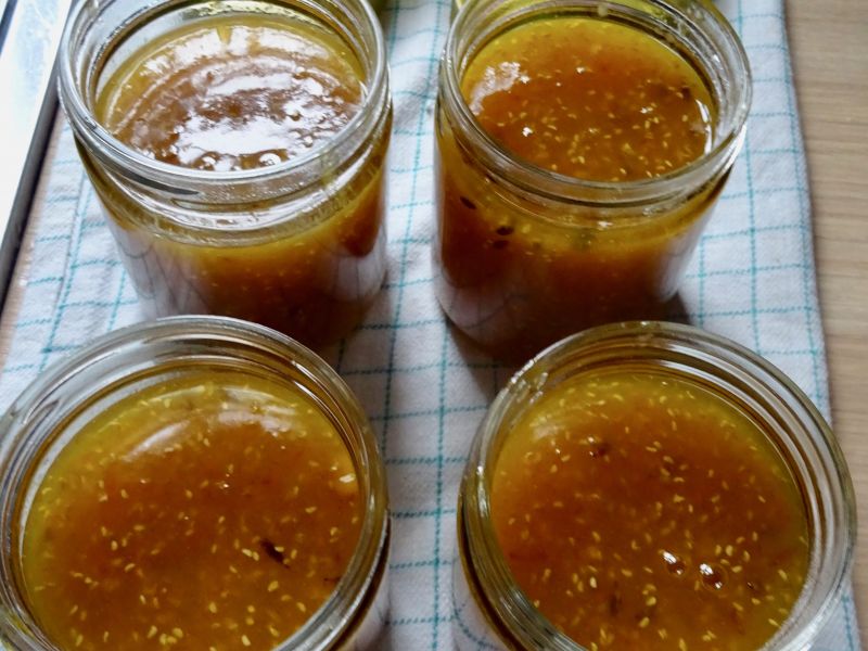 Hindbær, havtorn marmelade